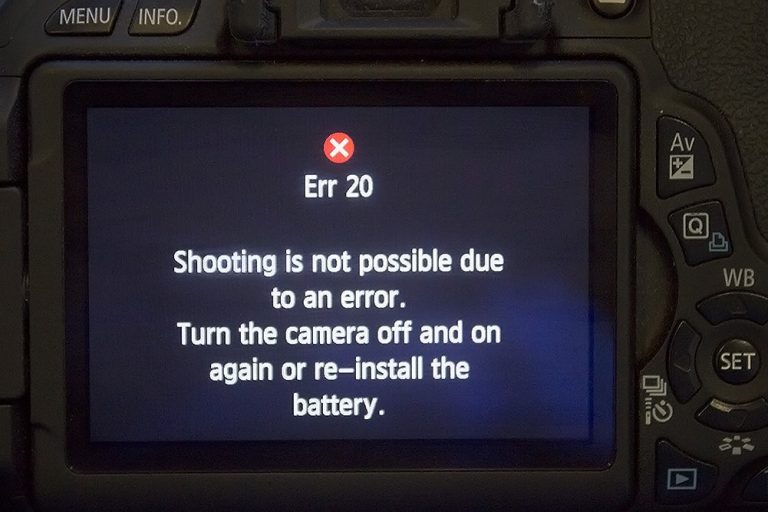 Mengatasi Masalah Error 20 / 30 Kamera Canon 1 Mengatasi Masalah Error 20