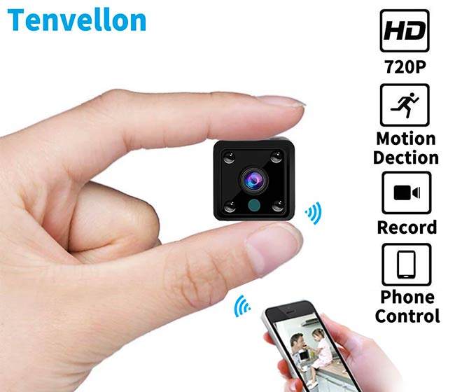 Tenvellon Mini Wifi IP Camera