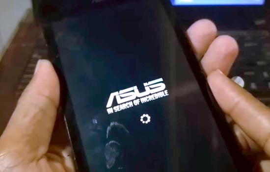 Proses booting hp asus