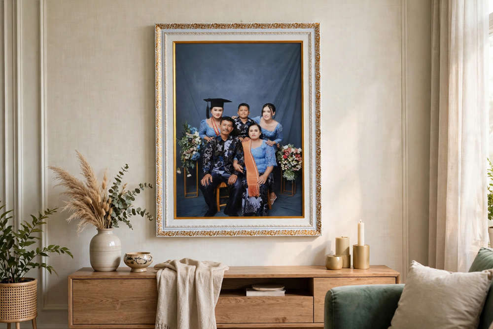 Tips Memilih Frame Bingkai Kayu Elegan untuk Foto Wisuda Ukuran Besar 4 Bingkai foto wisuda ukuran besar