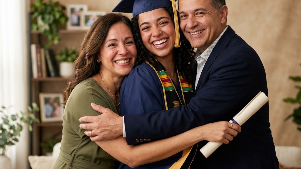 Inspirasi Pose Foto Wisuda Bersama Orang Tua yang Hangat dan Menyentuh Hati 1 Inspirasi Pose Foto Wisuda Bersama Orang Tua di Studio