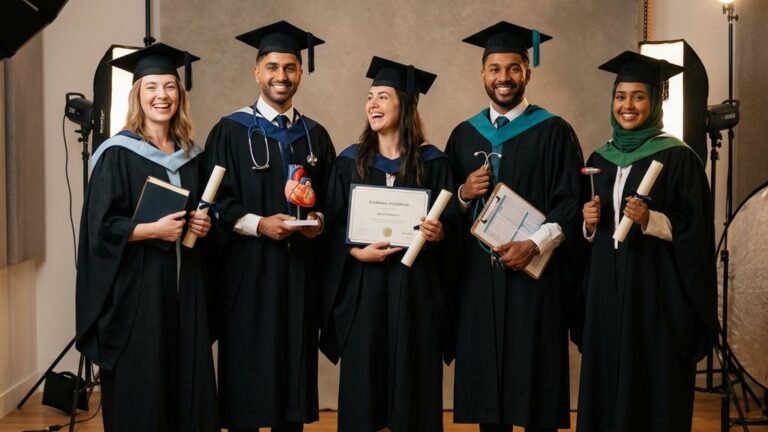 Ide Foto Wisuda Sarjana Profesi Dokter, Ners, dan Guru yang Berkarakter