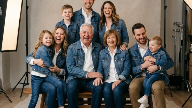 Inspirasi Warna Baju Seragam Kasual Keluarga Menggunakan Bahan Denim dan Putih 5 Inspirasi Warna Baju Seragam Kasual Keluarga Menggunakan Bahan Denim dan Putih